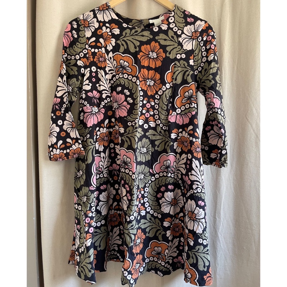 H&M retro print mini dress